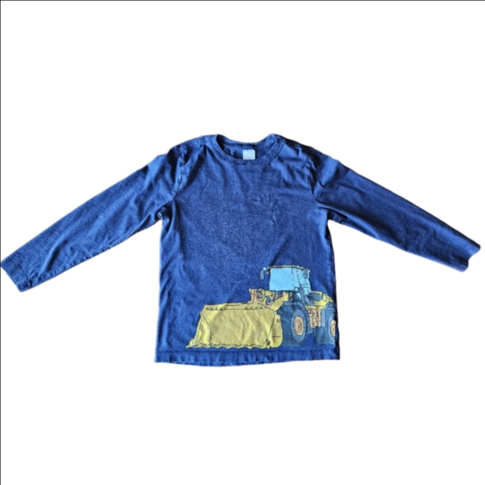Hanna Andersson Size 10 Graph Long Sleeve Tee Shirt Youth 140cm